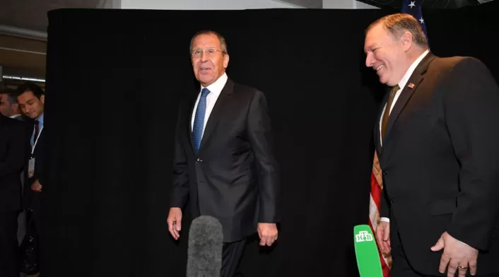 Serguéi Lavrov y Mike Pompeo Serguéi Lavrov y Mike Pompeo.