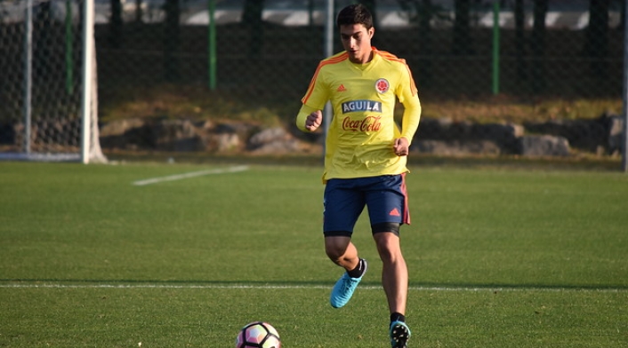 Stefan Medina, defensor de la Selección Colombia