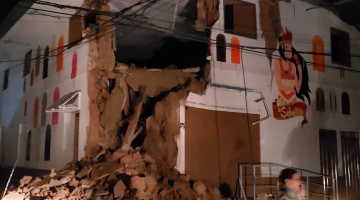 Yurimaguas (Perú) luego del sismo