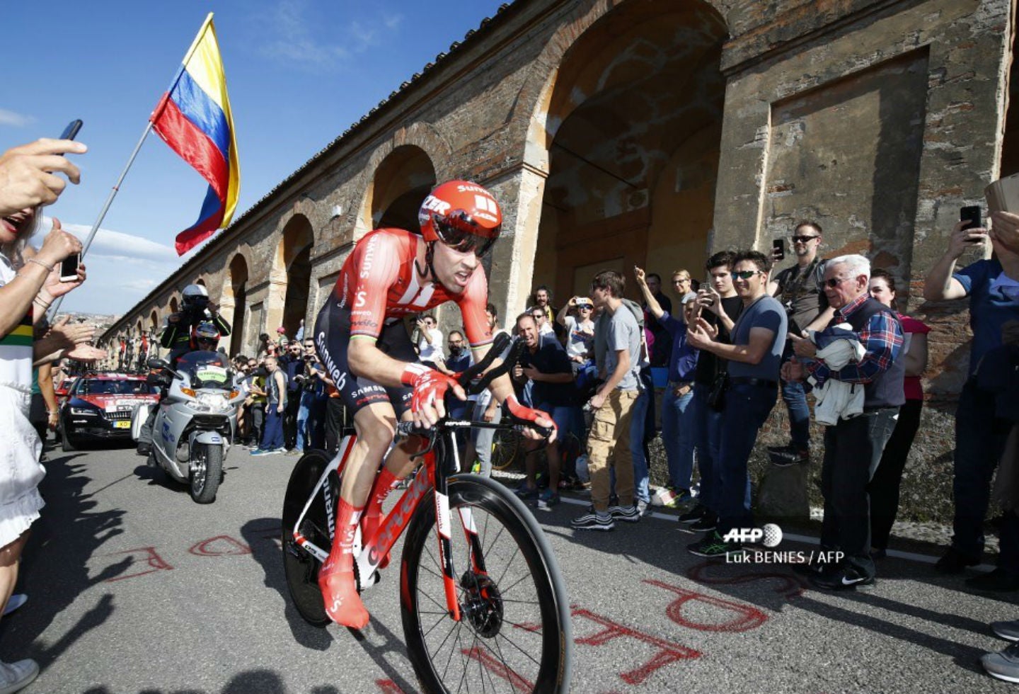 Tom Dumoulin en el Giro de Italia 2019 Tom Dumoulin en el Giro de Italia 2019