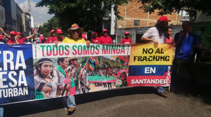 Marchas primero de mayo en Bucaramanga