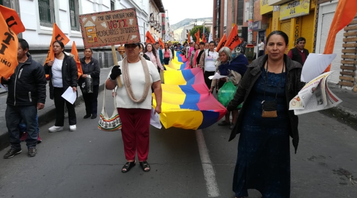 Marchas primero de mayo en Pasto