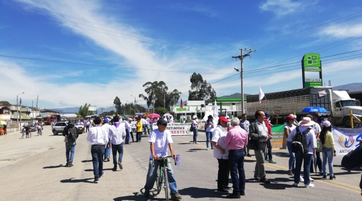 Marchas primero de mayo en Sogamoso