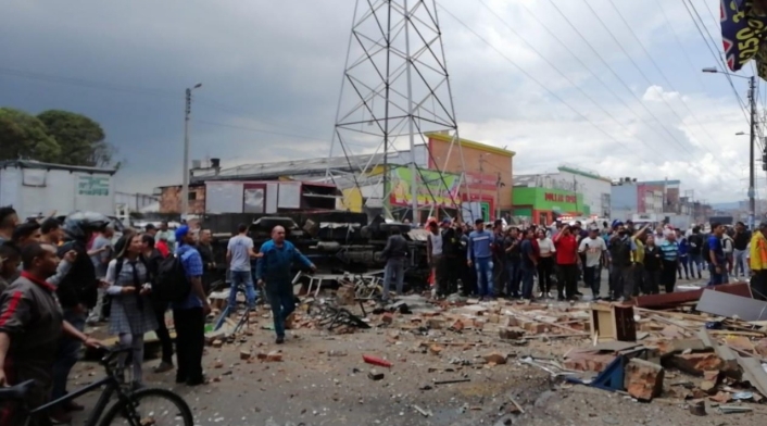 Explosión en la Avenida Rojas