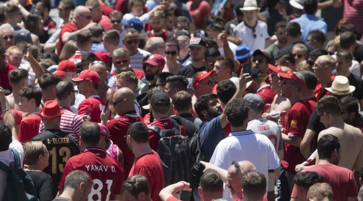 Hinchada Liverpool