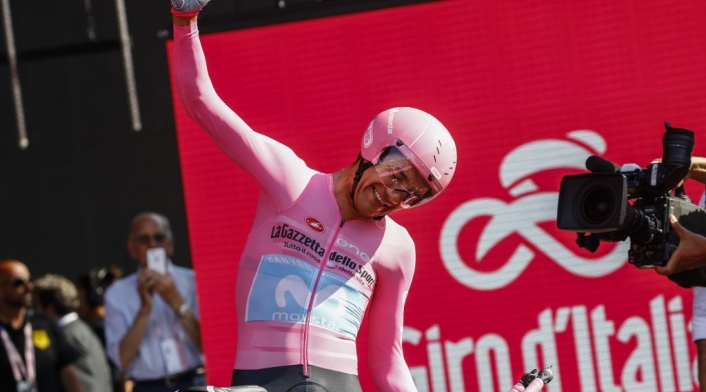 Richard Carapaz, líder del Giro de Italia Richard Carapaz, líder del Giro de Italia