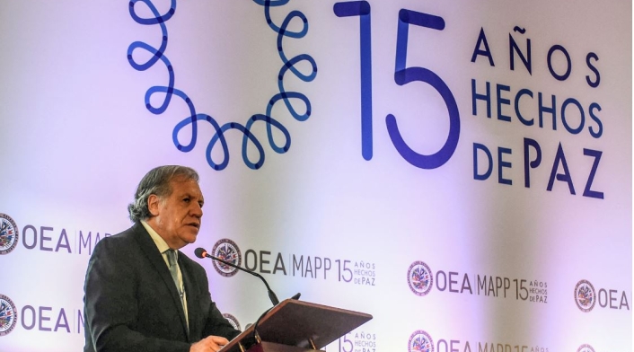 Secretario General de la OEA, Luis Almagro, en Medellín.