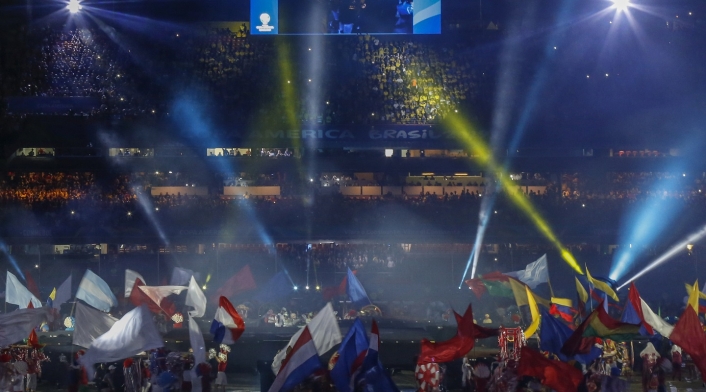 Inauguración de Copa América Brasil 2019