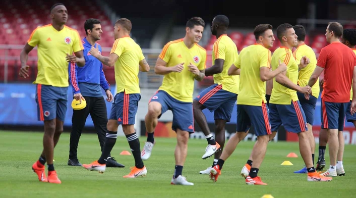 Copa América · Entrenamiento Selección Colombia