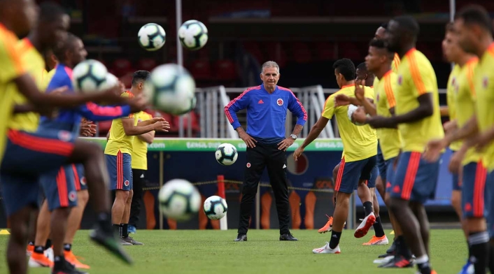 Copa América · Entrenamiento Selección Colombia