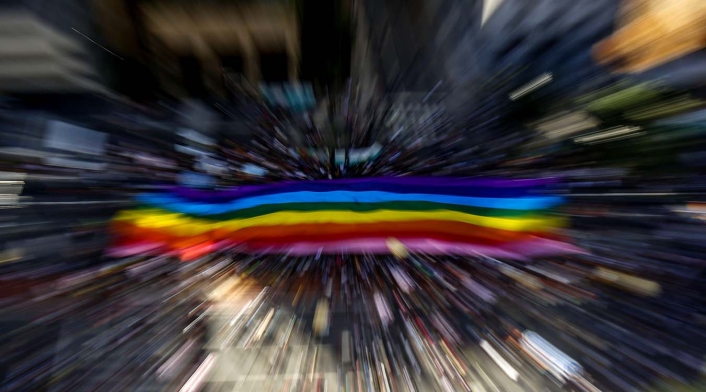 Marcha LGBT inunda Sao Paulo