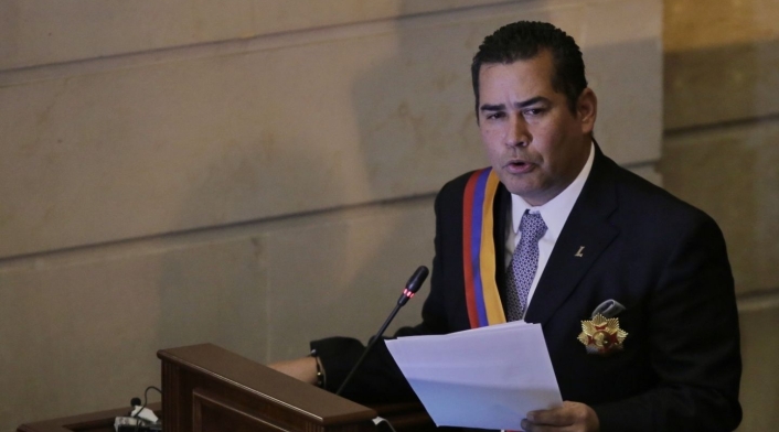 El representante Alejandro Carlos Chacón