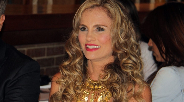 La actriz y modelo Aura Cristina Geithner.