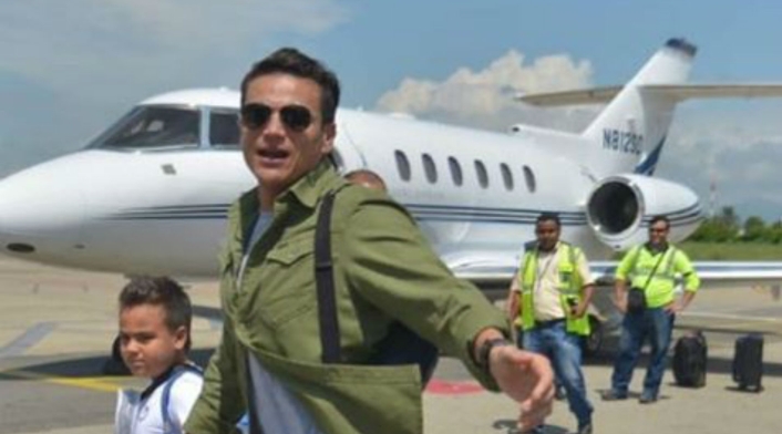 Avión de Silvestre Dangond