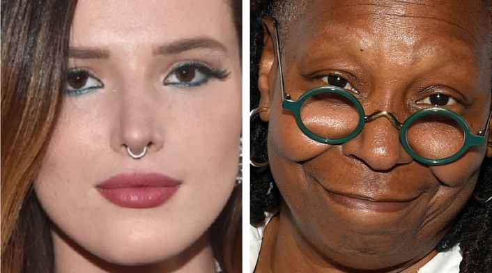 Bella Thorne y Whoopi Goldberg
