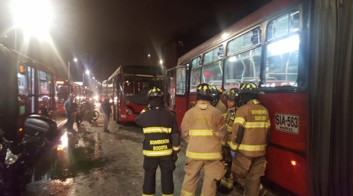 Más de 20 lesionados dejó el accidente
