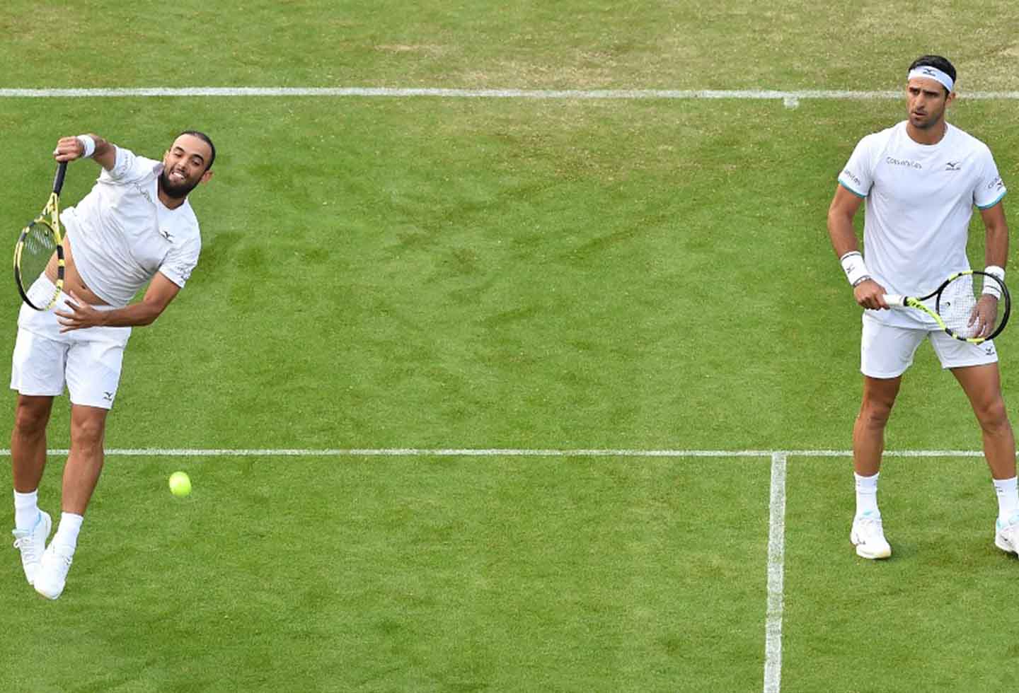 Juan Sebastián Cabal y Robert Farah. Juan Sebastián Cabal y Robert Farah.