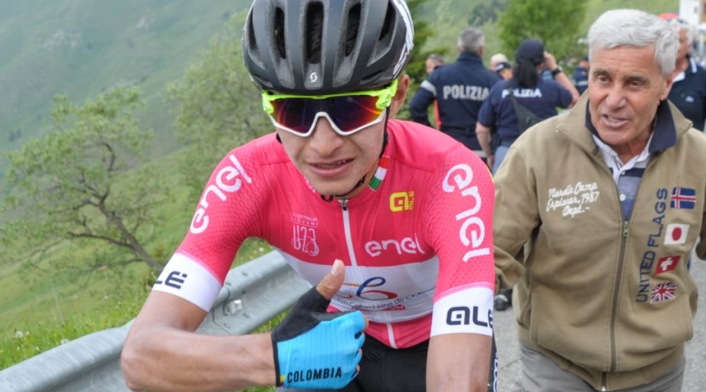 Camilo Ardila, actual líder del Giro de Italia Sub-23