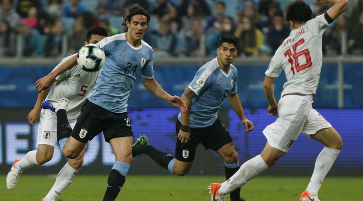 Cavani y Suárez, referentes de la Selección de Uruguay