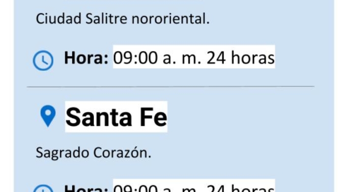 Cortes de agua en Bogotá jueves 27 de junio