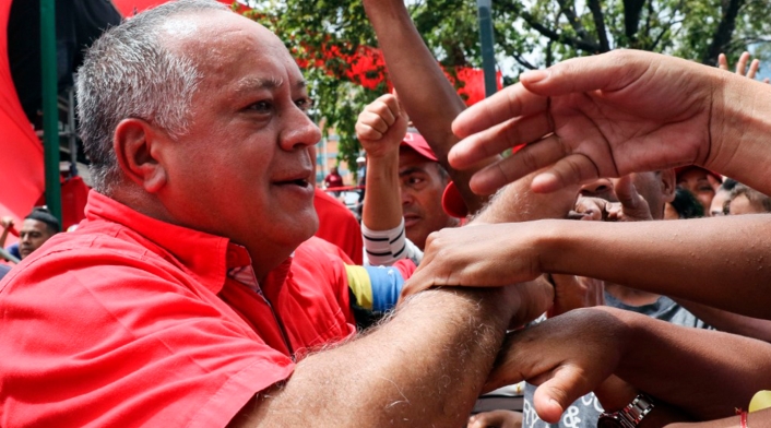 Diosdado Cabello, presidente de la Asamblea Constituyente del régimen de Venezuela
