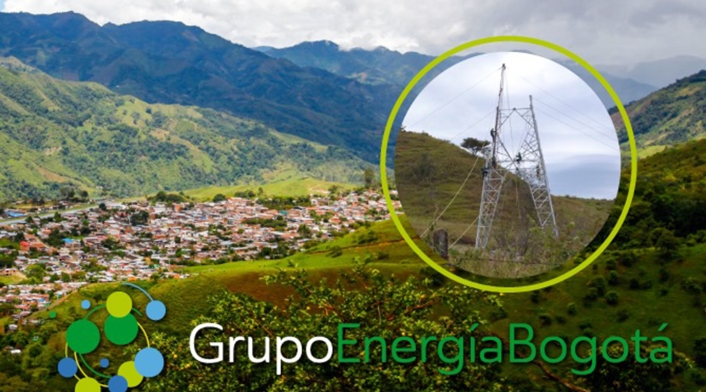 Foto del Grupo de Energía de Bogotá publicada en su cuenta en Facebook