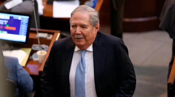 Guillermo Botero, ministro de Defensa, en el Congreso de la República