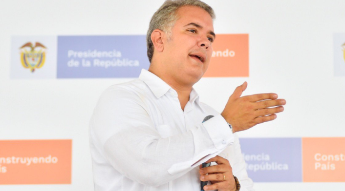 El presidente de la República, Iván Duque, desde Guainía calificó de narcotraficante a 'Jesús Santrich'