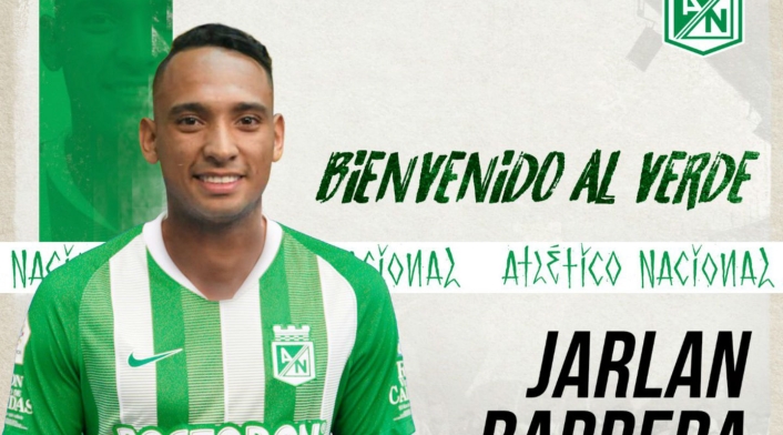 Jarlan Barrera Jarlan Barrera, nuevo jugador de Nacional.