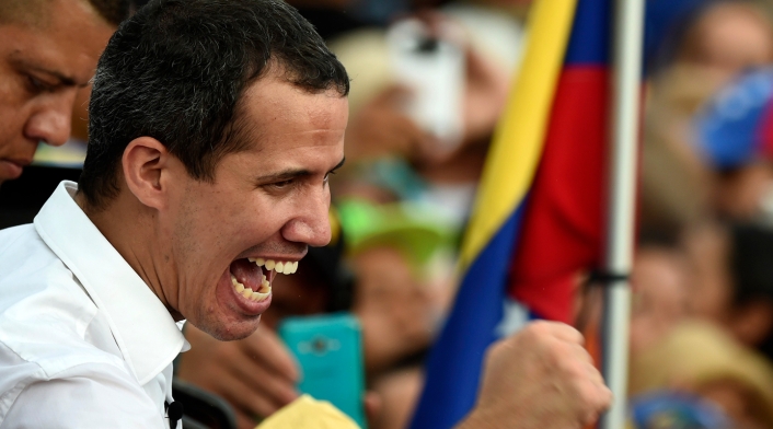 Juan Guaidó, presidente interino de Venezuela