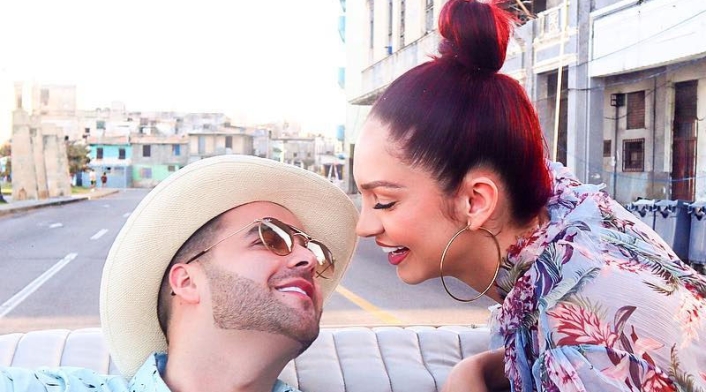Kimberly Reyes y Federico Severini