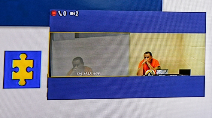 Marlon Marín, sobrino de Iván Márquez, declarando por videoconferencia desde Estados Unidos