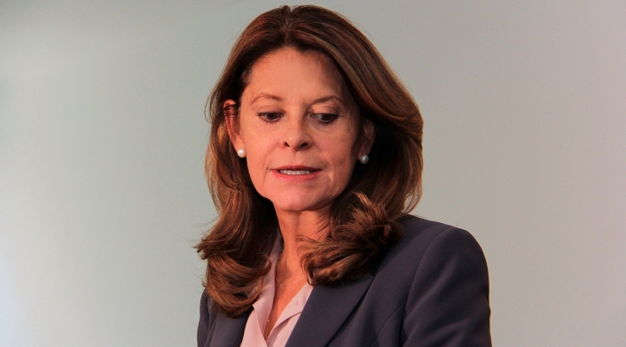 Marta Lucía Ramírez, vicepresidenta de la República