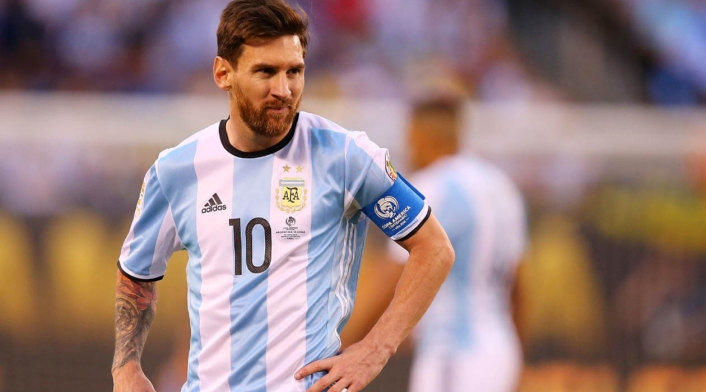 Lionel Messi, jugador de la Selección de Argentina