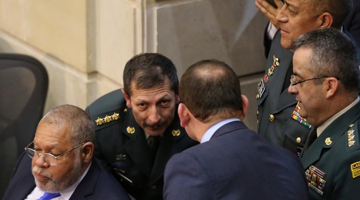El general Nicacio Martínez, comandante del Ejército El general Nicacio Martínez, comandante del Ejército
