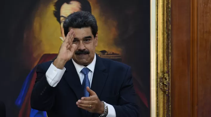 Nicolás Maduro, líder del régimen venezolano, en Caracas