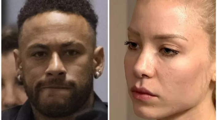 Neymar y Najila Trindade