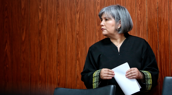 Patricia Linares, presidenta de la JEP