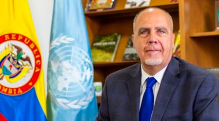 Pierre Lapaque, representante de la Oficina de las Naciones Unidas contra la Droga y el Delito