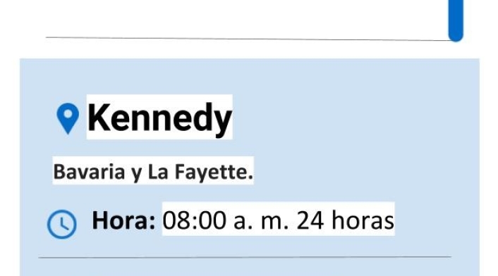 Plantilla cortes de agua viernes 28 de junio de 2019