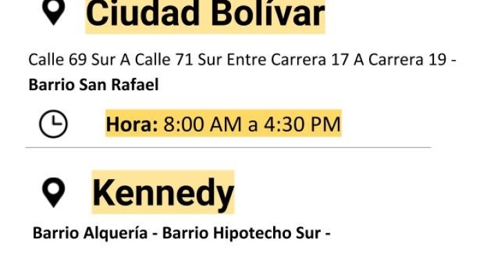 Plantilla cortes de luz domingo 16 de junio de 2019