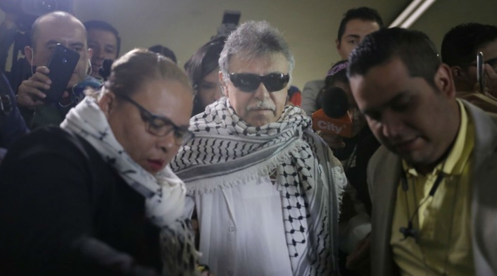 Posesión de Jesús Santrich como Representante a la Cámara de la República. Posesión de Jesús Santrich como Representante a la Cámara de la República.