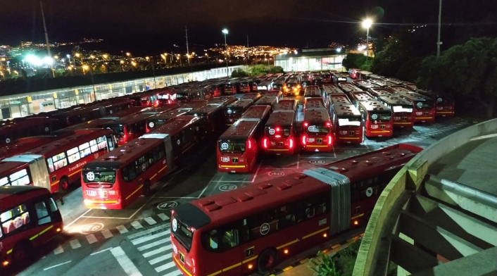 Nuevos buses Transmilenio