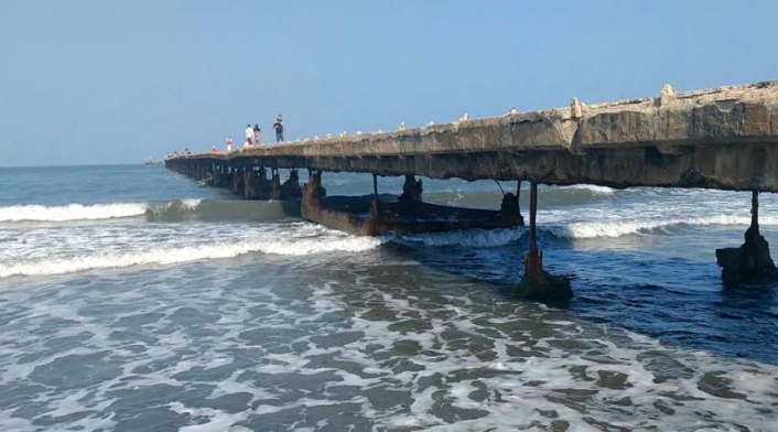 Muelle de Puerto Colombia será demolido para su reconstrucción.