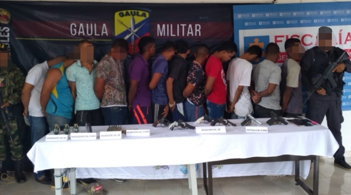 Presuntos responsables de masacre en Cáceres.