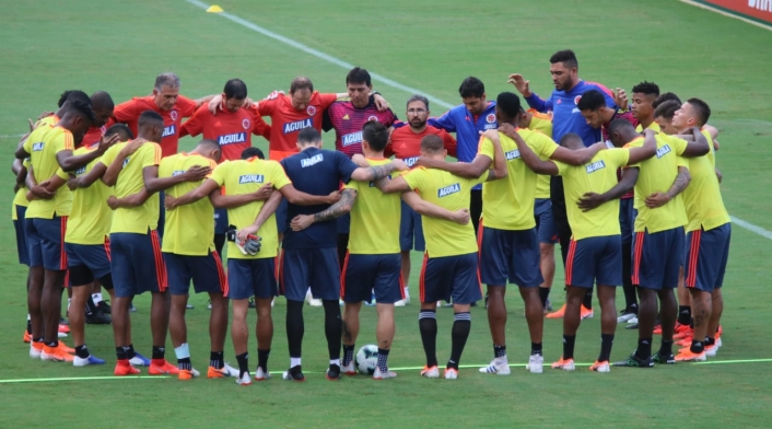 Selección Colombia, entrenamiento, Copa América 2019