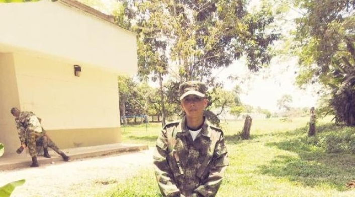 Jhonnier Jardane es el solado de 18 años que fue asesinado por hombres que abordo de motocicleta, le quitaron la vida en Ciudad Bolívar.