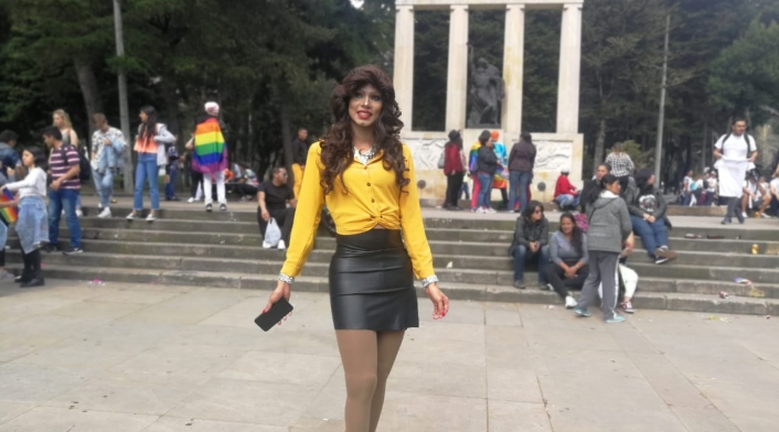 En el Parque Nacional inició la Marcha LGBTI