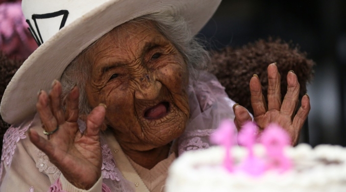 Julia Flores Colque, mujer más longeva de Bolivia