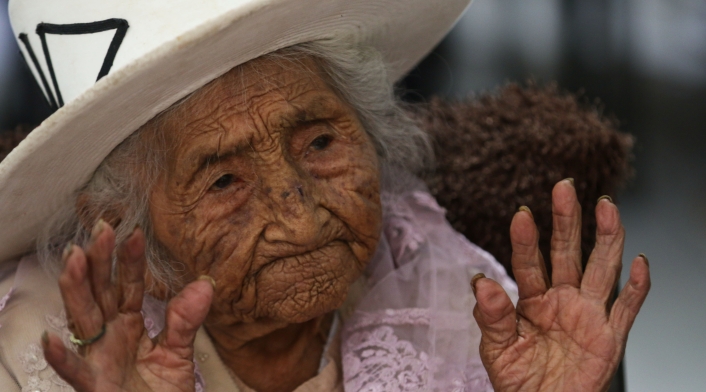 Julia Flores Colque, mujer más longeva de Bolivia